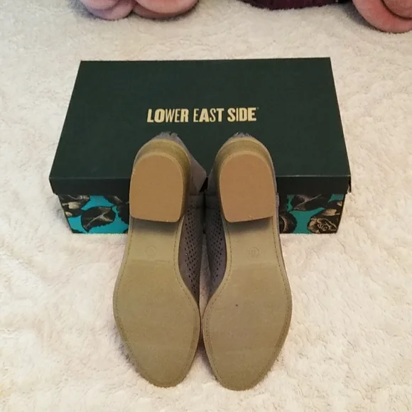 Lower East Side🌻 Perforated Vegan Booties - Picture 6 of 9